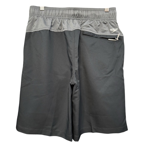 Speedo Men’s S Black Swim Trunks Board Shorts Mesh Lined - Picture 3 of 7